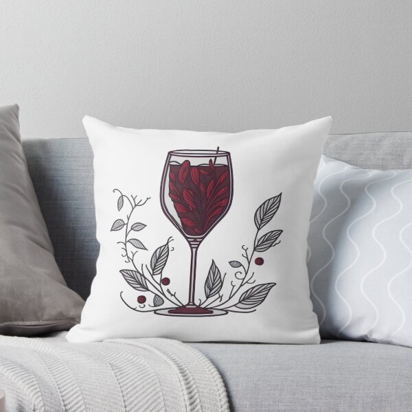 Item preview, Stylish Floral Wine Glass designed and sold by Cravio.