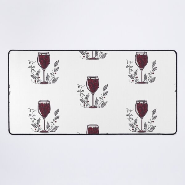 Item preview, Stylish Floral Wine Glass designed and sold by Cravio.