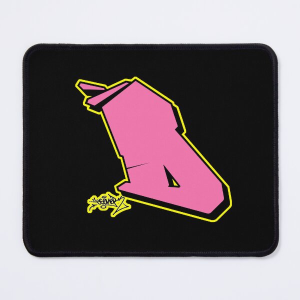 Item preview, PINK LETTER D BY ESONE URBAN GRAFFITI STREET STYLE  designed and sold by GraffitiBomberZ.