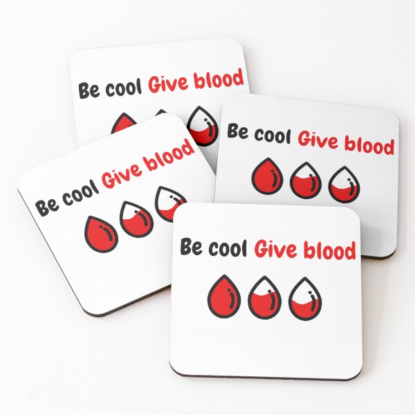 Item preview,  Be cool give blood  designed and sold by shadowartsss.