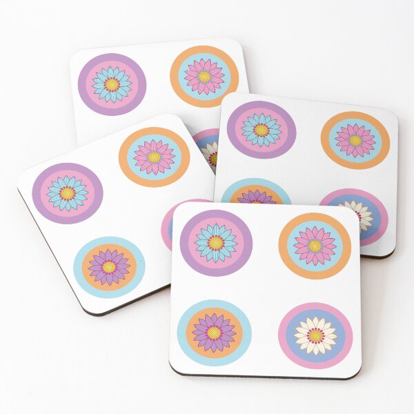 Artikelvorschau, Moderne Boho-Blumen-Gänseblümchen-Kreise entworfen und verkauft von scome.