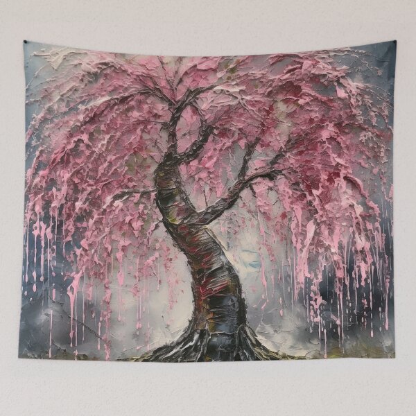 Item preview, Finger Painted Weeping Cherry Tree designed and sold by Matt's Artificial Nature.