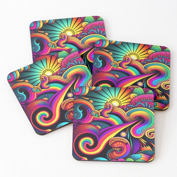 Item preview, Psychedelic Sunrise  designed and sold by ConnerCreations.