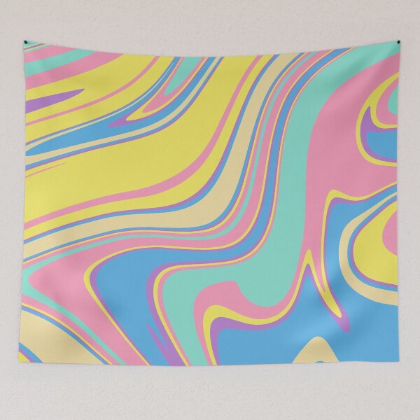 Item preview, Ondas de mármol pop audaces designed and sold by PrettyPixel0.