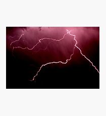 Lightning Storm Photographic Print