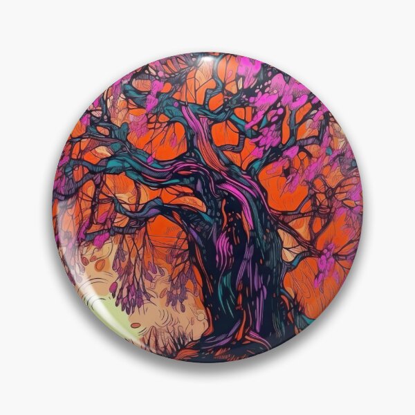 Item preview, Psychedelic Weeping Cherry Tree designed and sold by Matt's Artificial Nature.