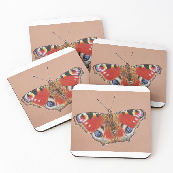 Item preview, Peacock butterfly designed and sold by Annagibbsart.