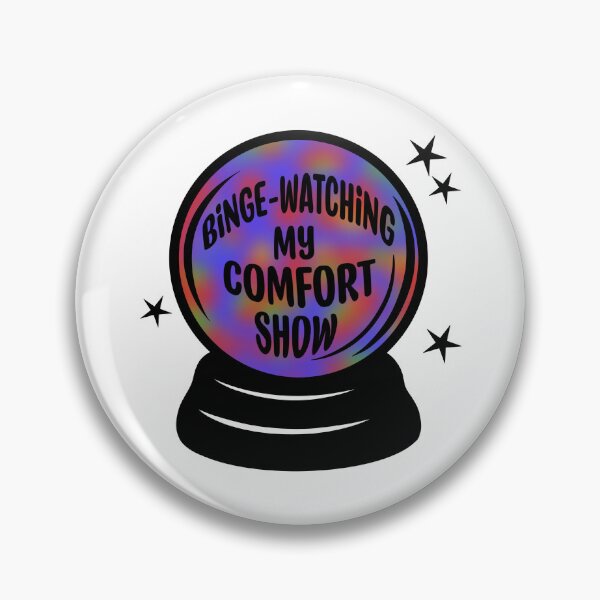 Item preview, Binge-Watching My Comfort Show designed and sold by Widdershins  Art.