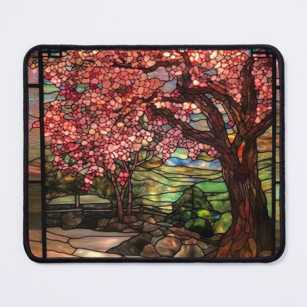 Item preview, Stained Glass Weeping Cherry Tree designed and sold by Matt's Artificial Nature.