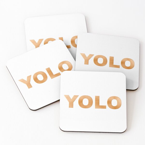 Item preview, YOLO in Gold designed and sold by m2inspiration.