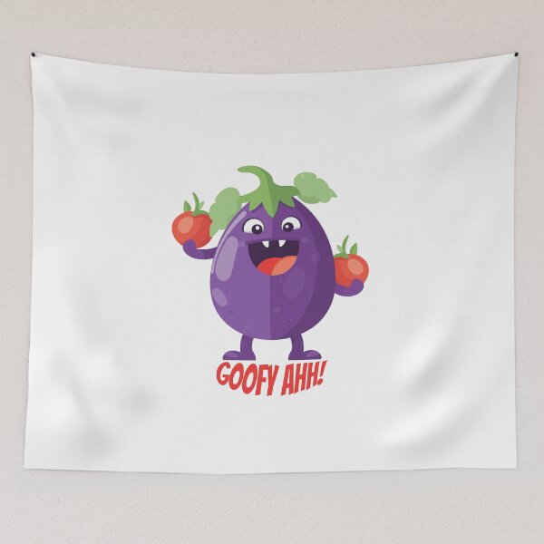 Item preview, Eggplant Tomato Party: Goofy Ahh designed and sold by Artwyz.