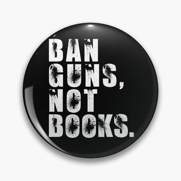 Item preview, Ban Guns Not Books Banned Books Lover Read Book Vintage designed and sold by Masaw.