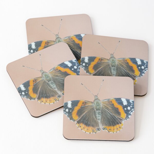 Item preview, Red Admiral butterfly designed and sold by Annagibbsart.