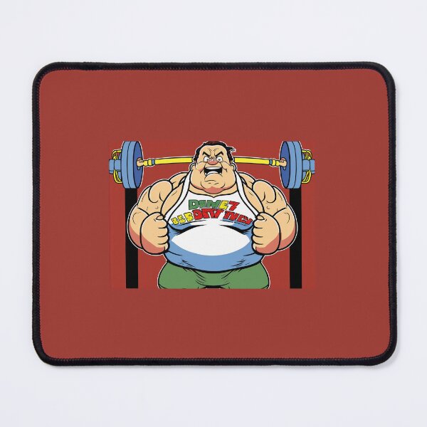 Item preview, Big guy in the gym designed and sold by Okracha.