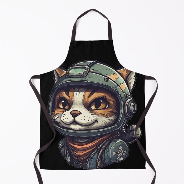Item preview, Cat jet fighter pilot designed and sold by BootWaax.