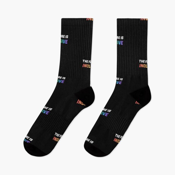 Item preview, The Future Is Inclusive LGBT Pride Rainbow designed and sold by Inspirationmotivation.