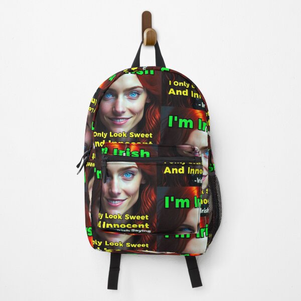 Item preview, Irish Saying - I'm Irish I Only Look Sweet And Innocent designed and sold by IrishProverbs.