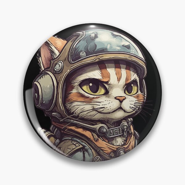 Item preview, Tan Cat jet fighter pilot designed and sold by BootWaax.