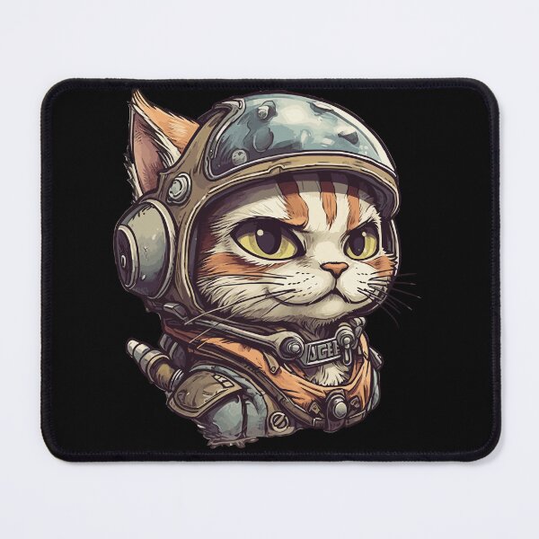 Item preview, Tan Cat jet fighter pilot designed and sold by BootWaax.