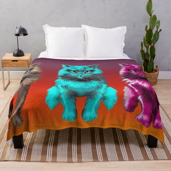 Item preview, Three cats of color look at you designed and sold by JaroDesign2023.