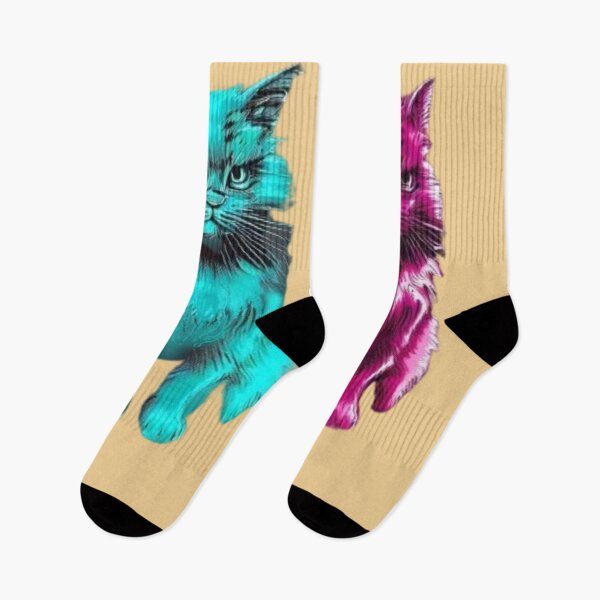 Item preview, Three cats of color look at you designed and sold by JaroDesign2023.