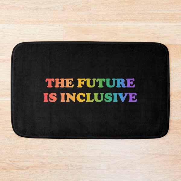 Item preview, The Future Is Inclusive LGBT Pride Rainbow designed and sold by Inspirationmotivation.