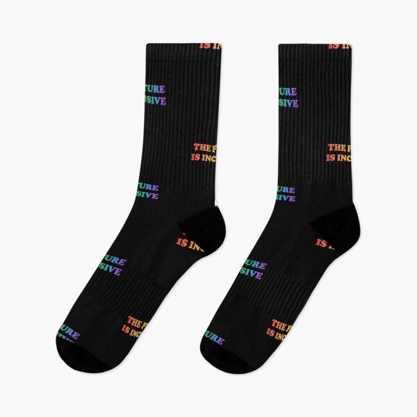 Item preview, The Future Is Inclusive LGBT Pride Rainbow designed and sold by Inspirationmotivation.