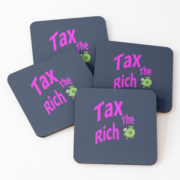 Item preview, Tax The Rich abstract design  designed and sold by lobodelnoir.