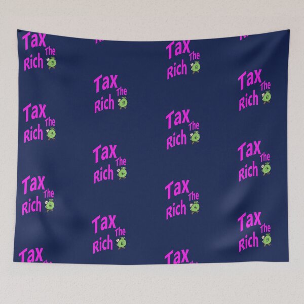 Item preview, Tax The Rich abstract design  designed and sold by lobodelnoir.