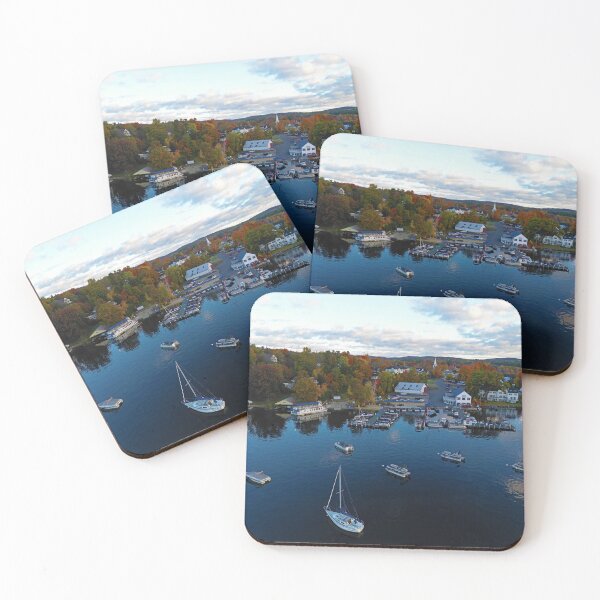 Item preview, Dock at Dawn, Wolfeboro Inn, Lake Winnipesaukee, New Hampshire designed and sold by CommandoCrane.