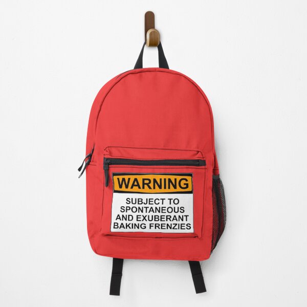 Item preview, WARNING: SUBJECT TO SPONTANEOUS AND EXUBERANT BAKING FRENZIES designed and sold by Rob Price.