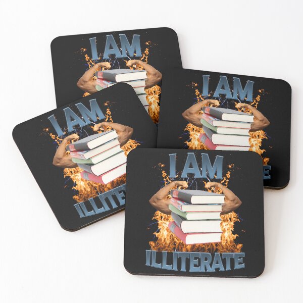 Item preview, I am Illiterate designed and sold by joshemf.
