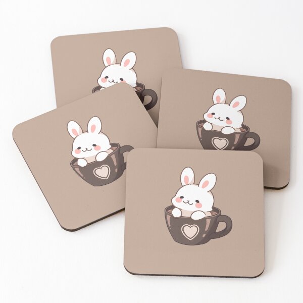 Item preview, Coffee Lover Bunny Cute Rabbit in a Mug designed and sold by Asevera.