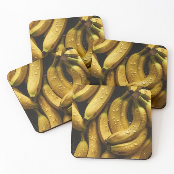 Item preview, Glistening Bananas Superrealism designed and sold by Splargo Digital Prints.