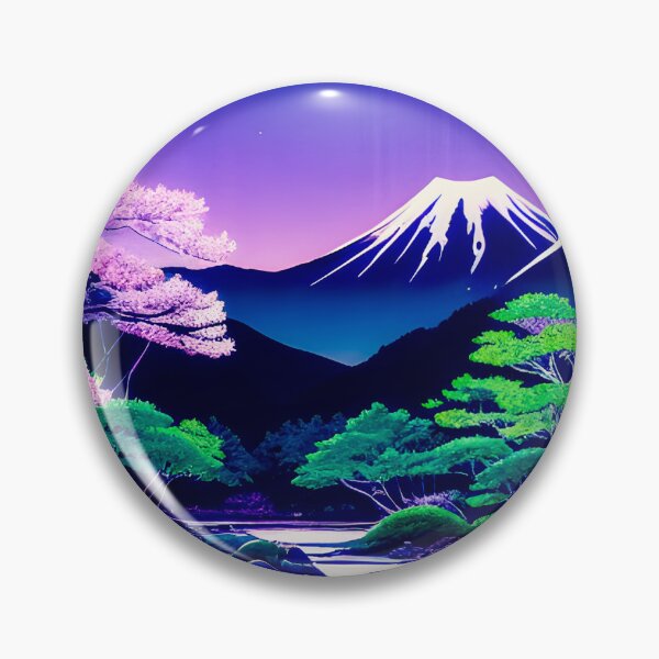 Item preview, Asian inspired nature fantasy art. designed and sold by Imaginarium Studio.