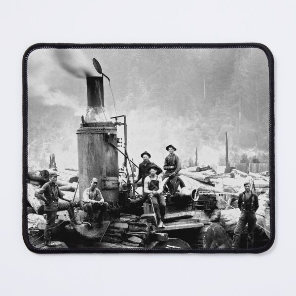Item preview, Steam Donkey Loggers c. 1888 designed and sold by Daniel Hagerman.