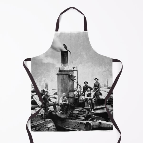 Item preview, Steam Donkey Loggers c. 1888 designed and sold by Daniel Hagerman.