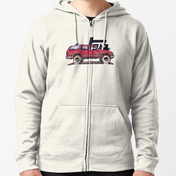 Toyota FRS Sports Car Classic Outline Design Hoodie Sweatshirt