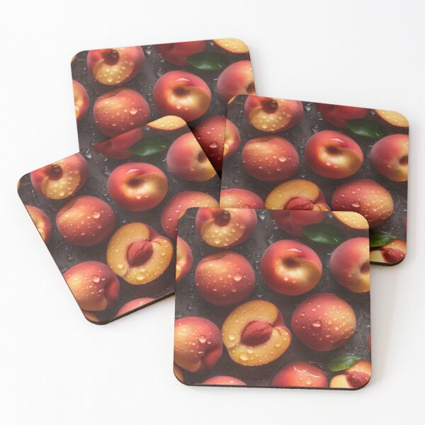 Item preview, Glistening Peaches Superrealism designed and sold by Splargo Digital Prints.