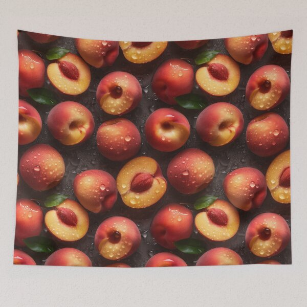 Item preview, Glistening Peaches Superrealism designed and sold by Splargo Digital Prints.