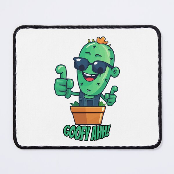 Item preview, Fun Cactus Character: Goofy Ahh designed and sold by Artwyz.