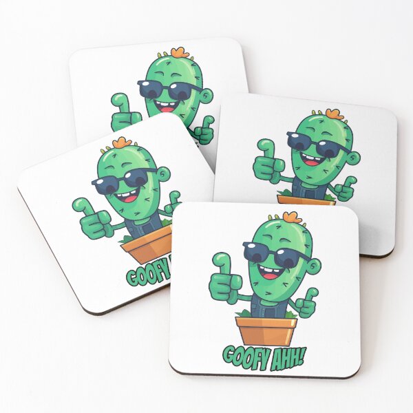 Item preview, Fun Cactus Character: Goofy Ahh designed and sold by Artwyz.