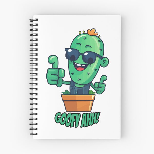 Item preview, Fun Cactus Character: Goofy Ahh designed and sold by Artwyz.