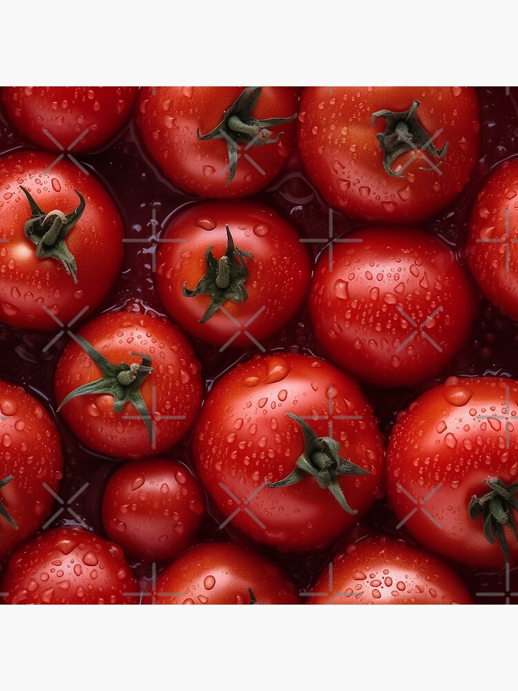 Tomatoes: Nature's Red Gems Art Board Print for Sale by Brendon987