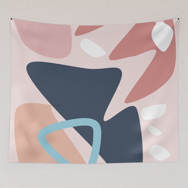 Item preview, Pink abstract artwork designed and sold by NAERENA.