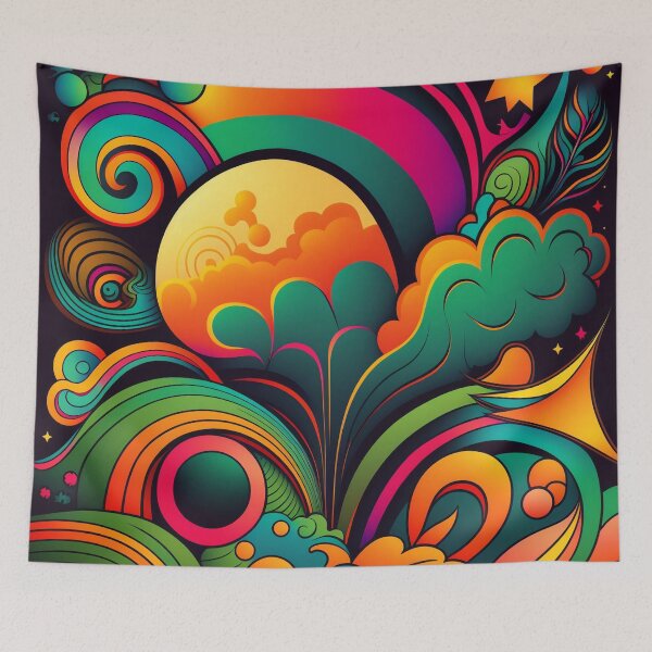 Item preview, Psychedelic Sky designed and sold by ConnerCreations.