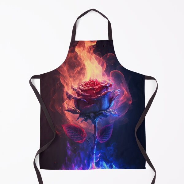 Item preview, Rose on Burning Flame designed and sold by Art by Lilia.