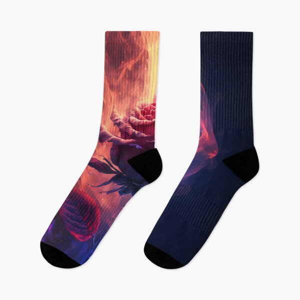 Item preview, Rose on Burning Flame designed and sold by Art by Lilia.