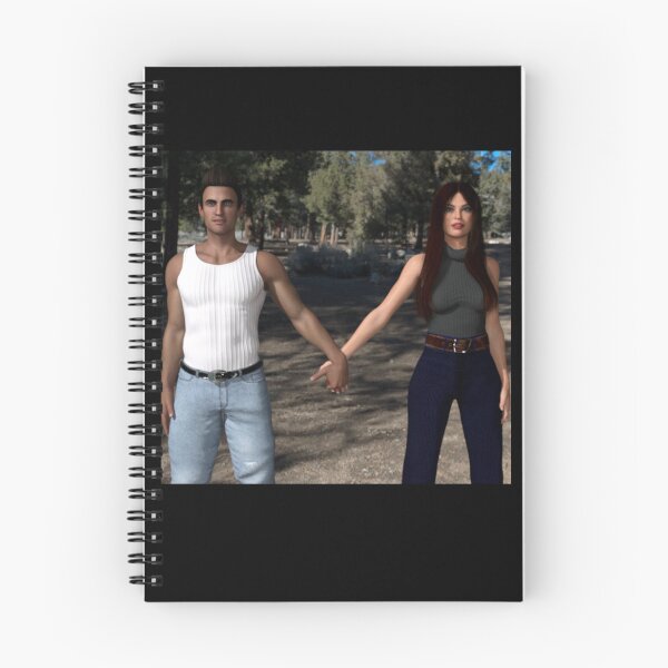 Item preview, 3D Hiking Couple designed and sold by KDStout.