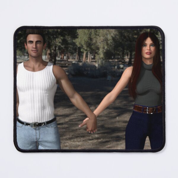 Item preview, 3D Hiking Couple designed and sold by KDStout.